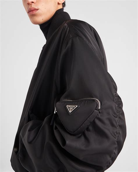 prada jacke bomber|Prada aw21 bomber jacket.